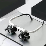 Kalsten | LED Magnifying Glasses with 8x, 15x, and 23x Magnification for Detailed Viewing and Precision Work