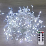 LED Copper Wire String Lights – 9m 300 LEDs, IP65 Waterproof & USB Remote Control