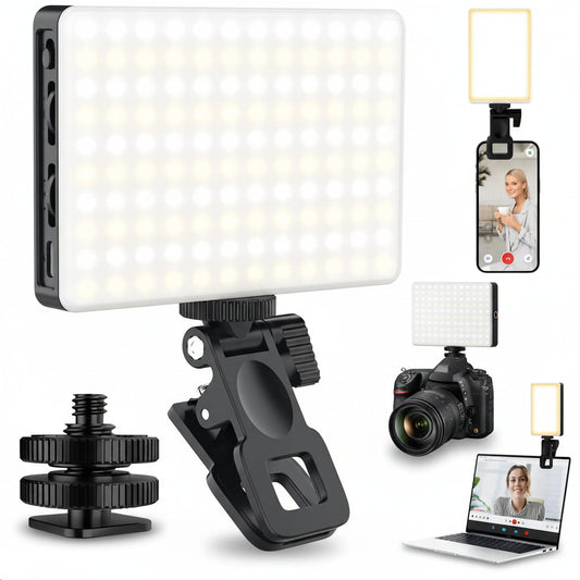 Selfie Light – Clip-On, LED & Adjustable Modes