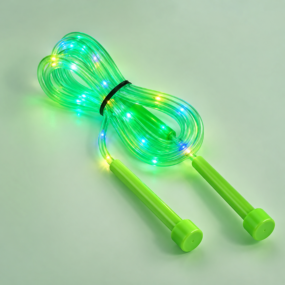 LED Jump Rope – Adjustable Length, Light-Up & Kids Fitness Activity
