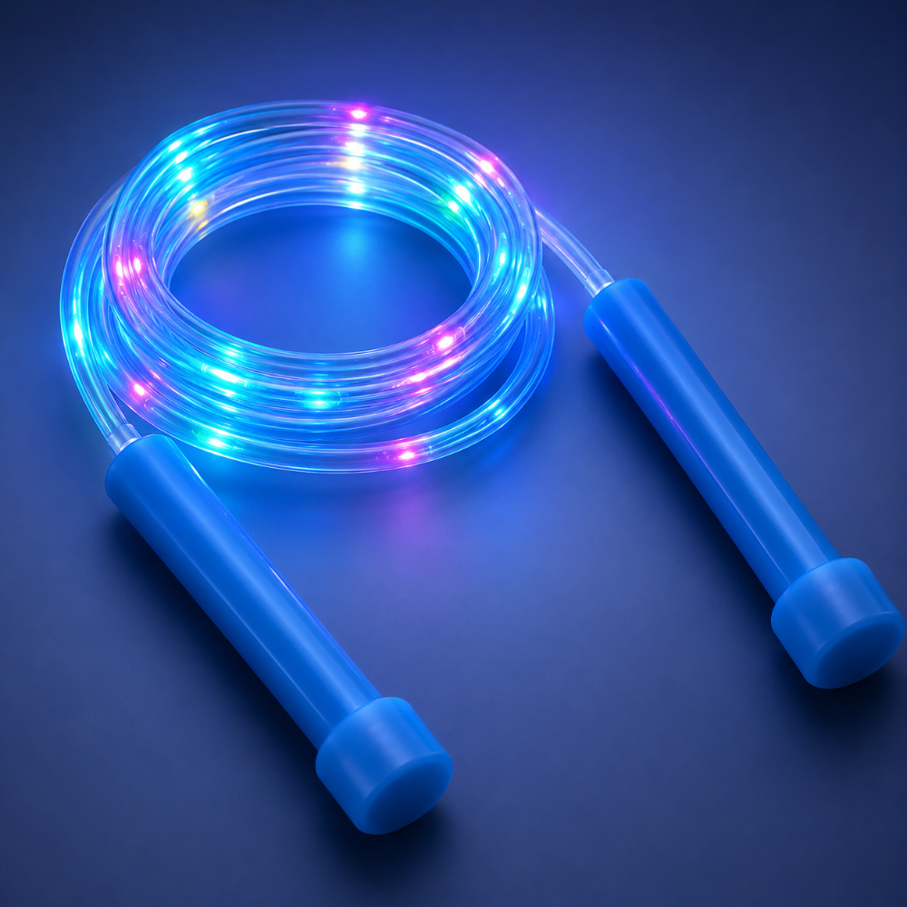 LED Jump Rope – Adjustable Length, Light-Up & Kids Fitness Activity