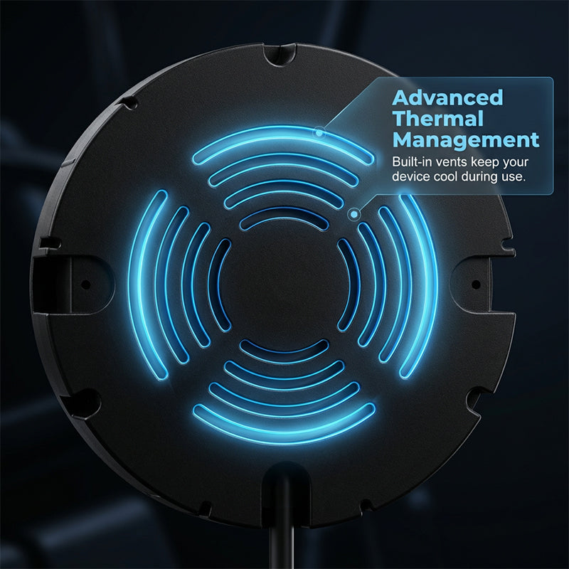 Under-Desk Wireless Charger – Qi Fast Charging, Invisible Mount & Through-Surface