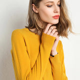 Women's Long-Sleeve Crew-Neck Sweater