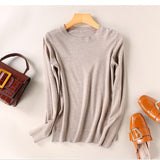 Women's Long-Sleeve Crew-Neck Sweater