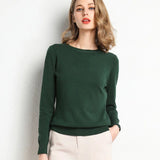 Women's Long-Sleeve Crew-Neck Sweater