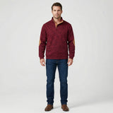 Michael - Long-Sleeve Pullover with Stand-Up Collar