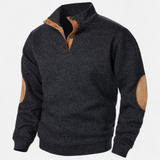 Hugo - Long-Sleeve Pullover with Stand-Up Collar