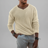 Long Sleeve Knit Sweater - WarmthSweater