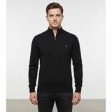 Long-Sleeved Sweater With Zip - Noah