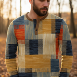Long-sleeved men's sweater - Sven
