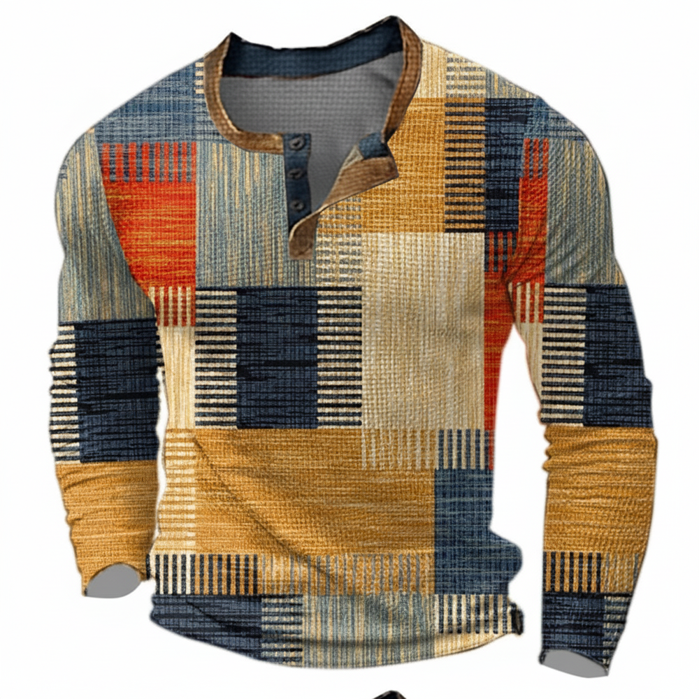 Long-sleeved men's sweater - Sven