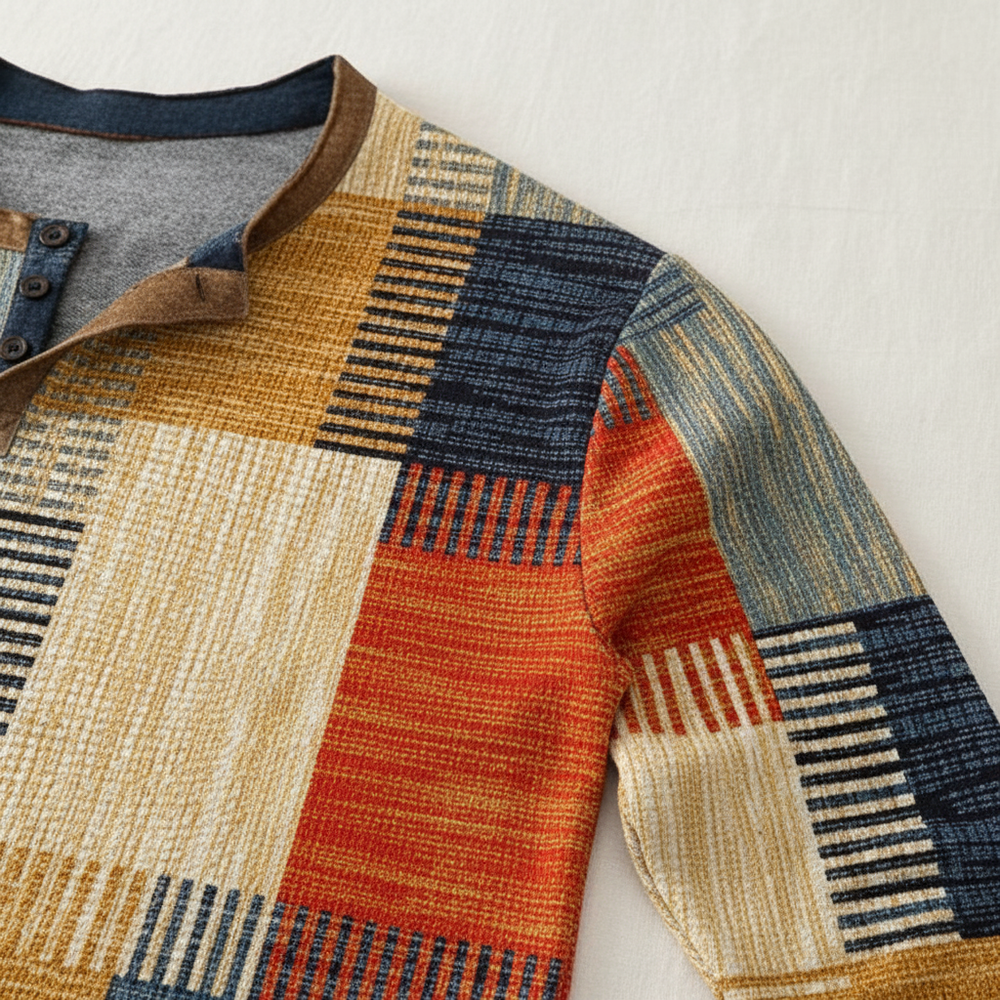 Long-sleeved men's sweater - Sven
