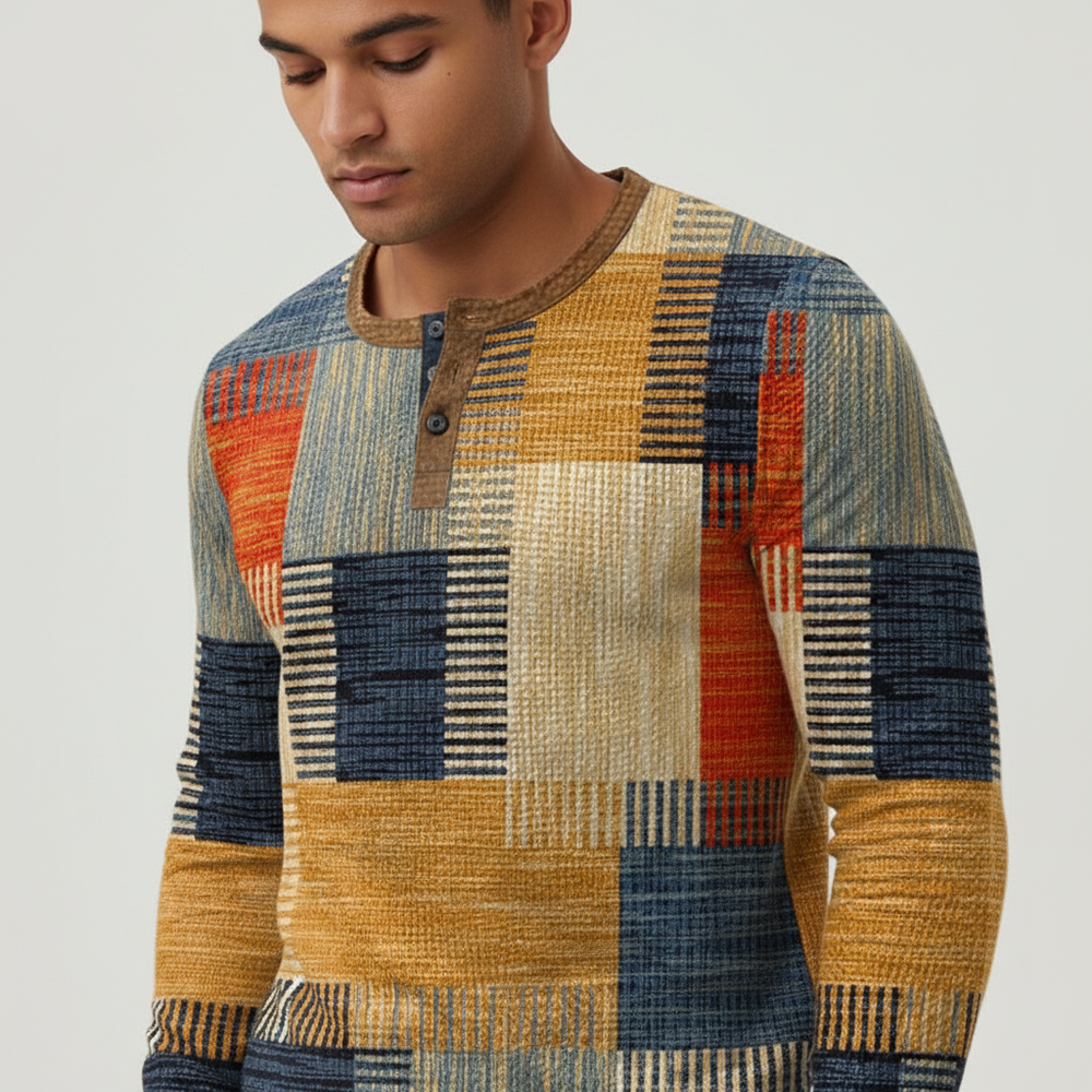 Long-sleeved men's sweater - Sven