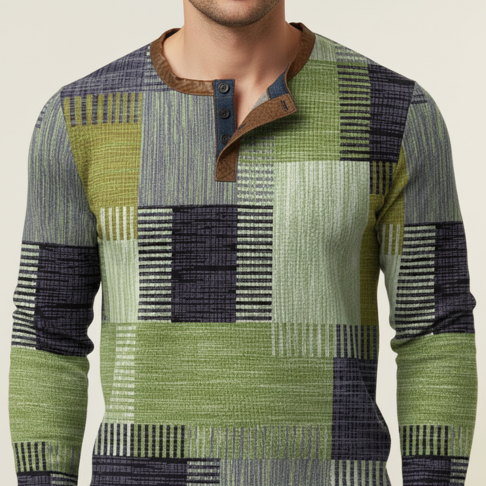 Long-sleeved men's sweater - Sven