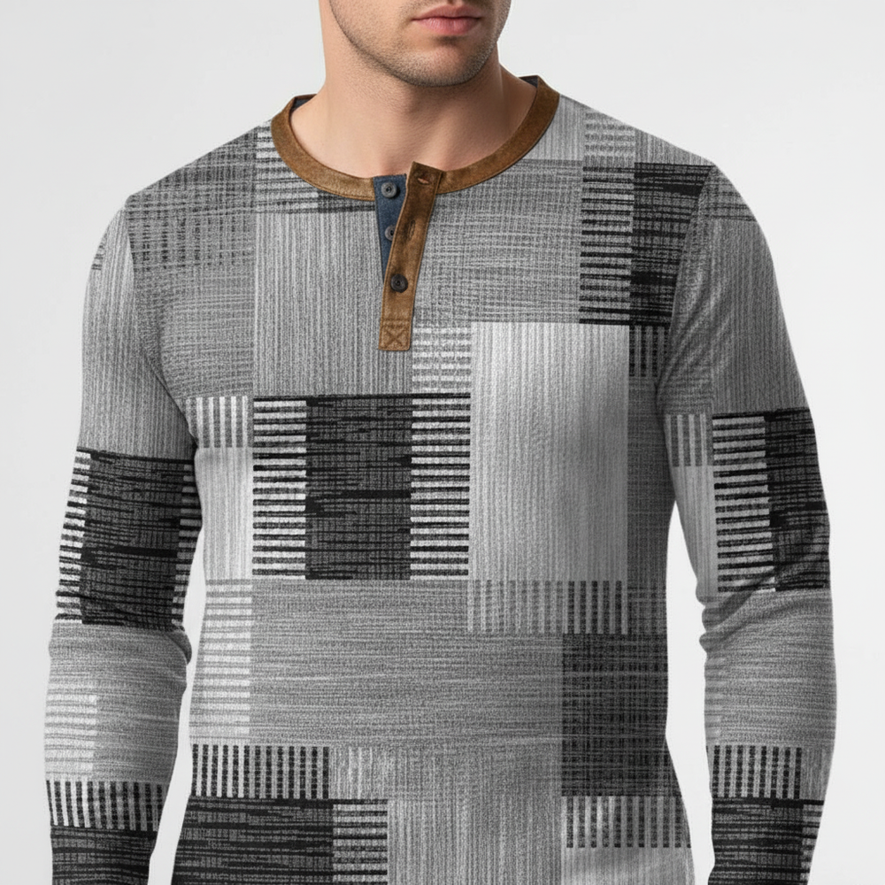 Long-sleeved men's sweater - Sven