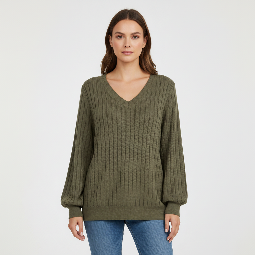 Long-sleeved knit jumper - Liane