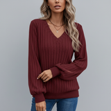 Long-sleeved knit jumper - Liane
