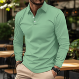 Vincent Long-Sleeve Polo Shirt