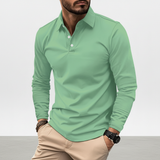 Vincent Long-Sleeve Polo Shirt