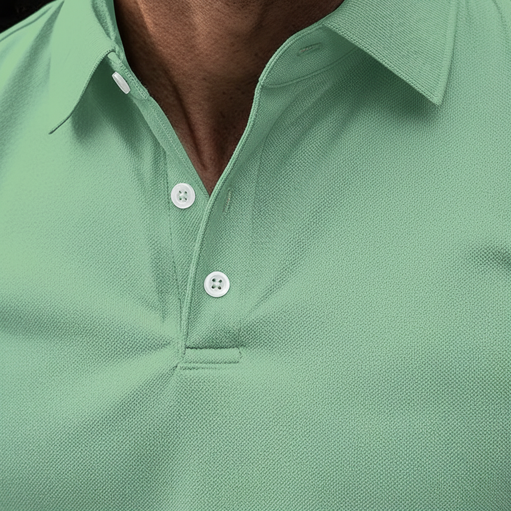 Vincent Long-Sleeve Polo Shirt