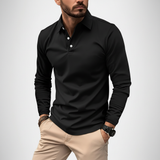 Vincent Long-Sleeve Polo Shirt