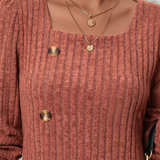 Long-sleeved knitted top - Helena