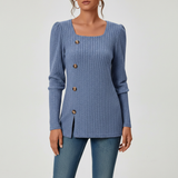 Long-sleeved knitted top - Helena