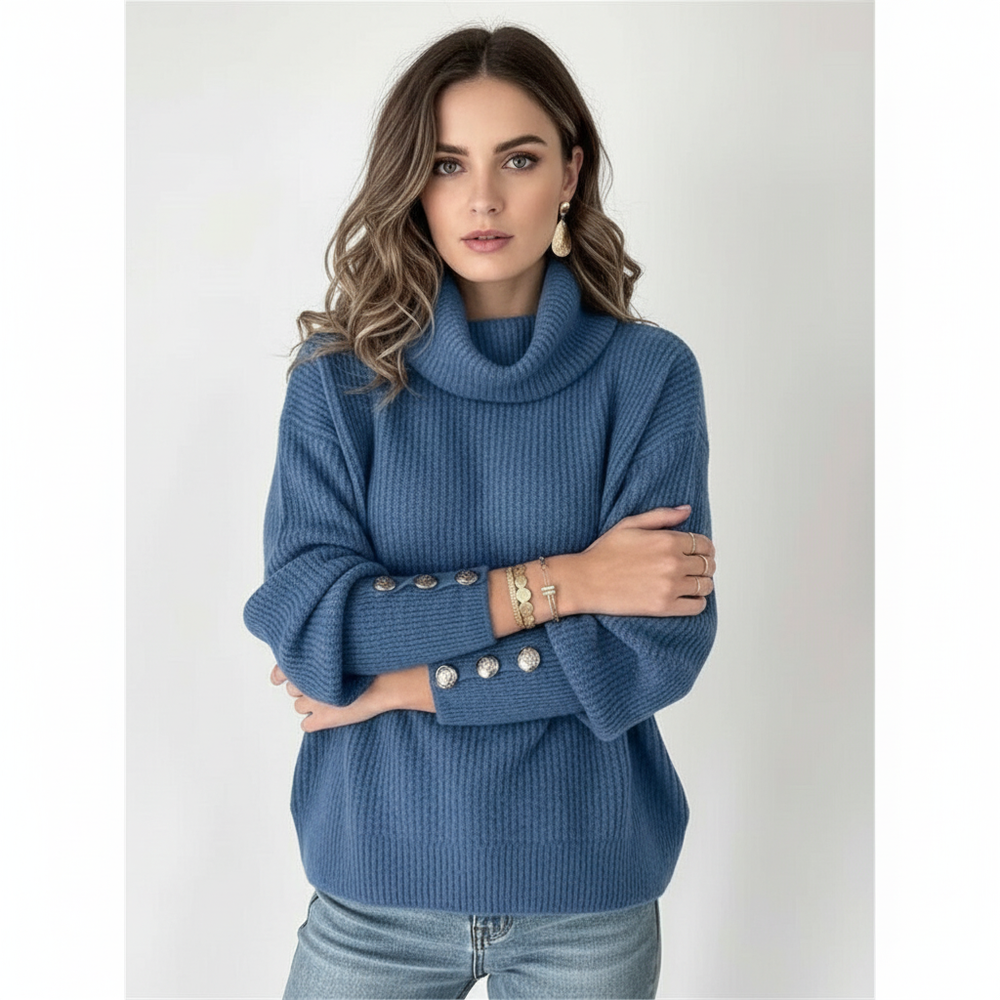 Long Sleeve Women's Sweater - Karin - 6