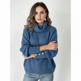 Long Sleeve Women's Sweater - Karin - 6