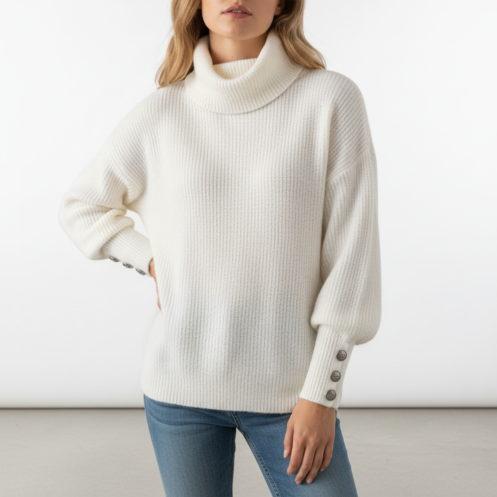 Long Sleeve Women's Sweater - Karin - 8