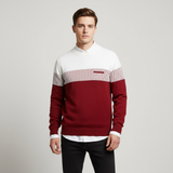 Long Sleeve Sweater - StripeMix