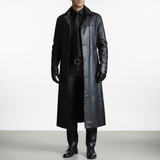 Long Leather Jacket - Anton