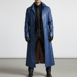 Long Leather Jacket - Anton