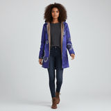 Long fitted hooded jacket - Philine - 3