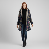 Long fitted hooded jacket - Philine - 5