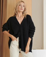 Long Cardigan with Open Front – Lene