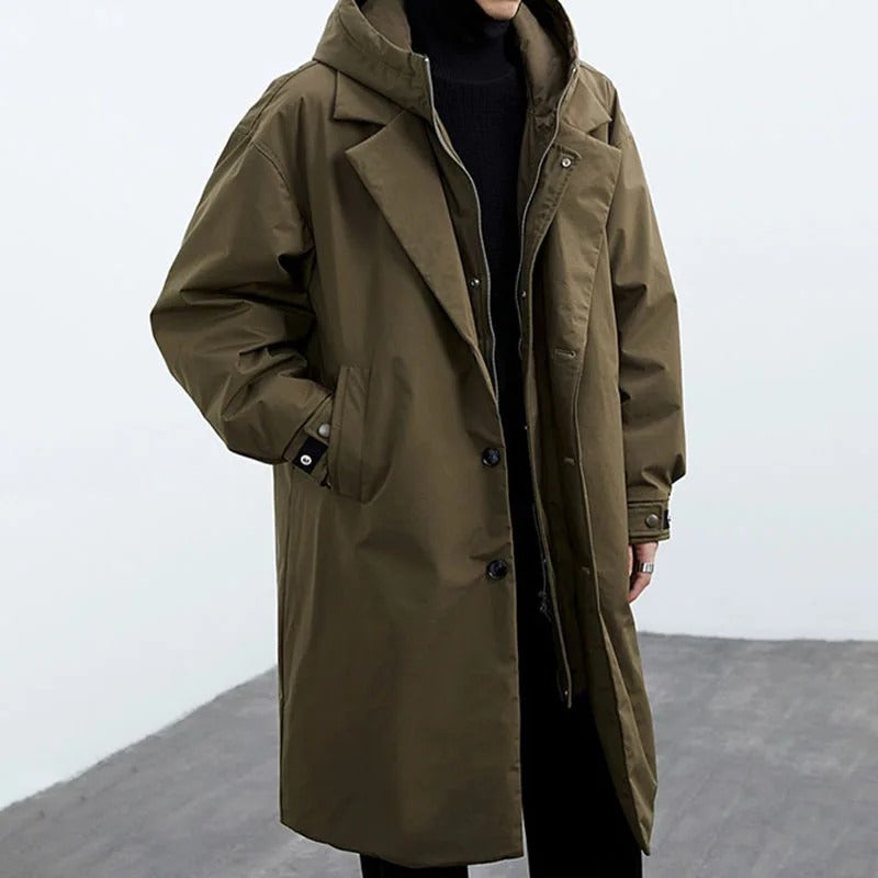 Tommy - Long Quilted Coat
