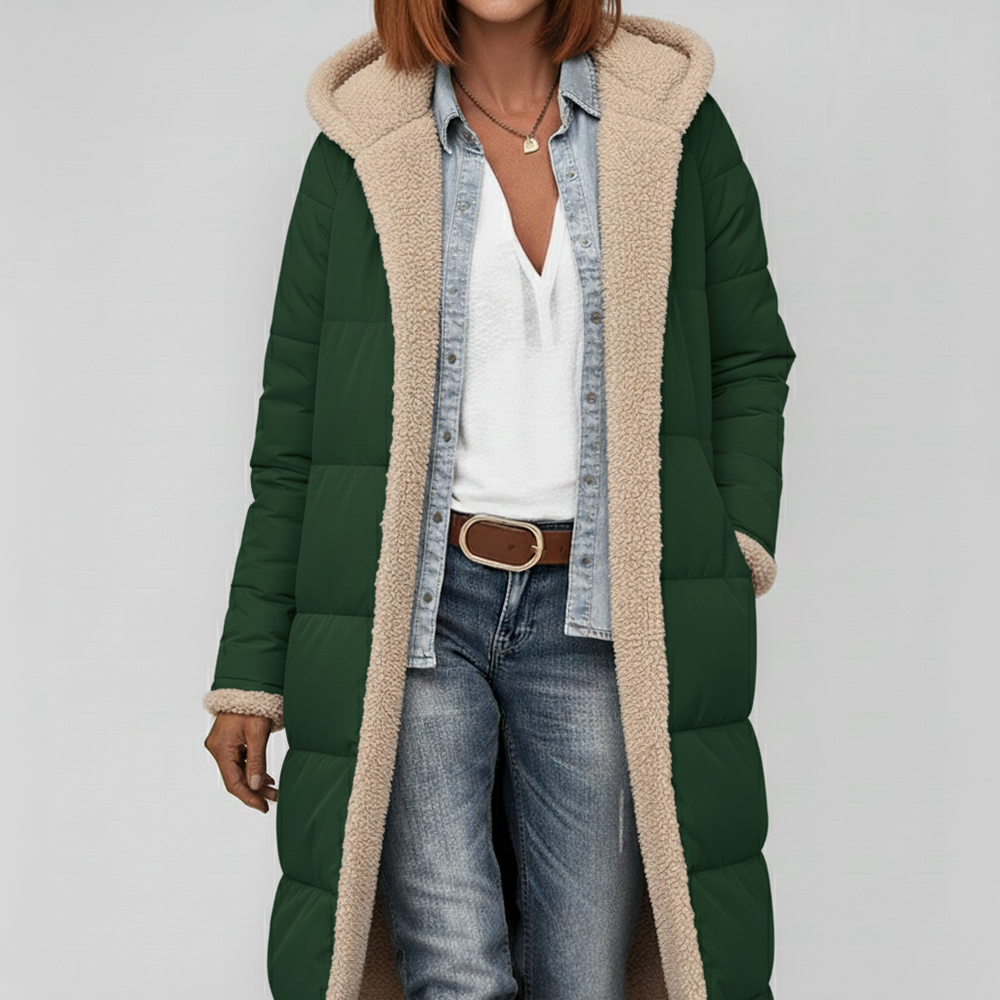 Long Quilted Coat - Alexa - 20