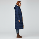 Long Quilted Coat - Alexa - 7