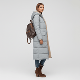 Long Quilted Coat - Alexa - 8