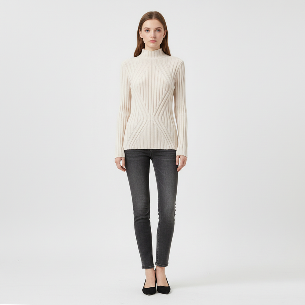 Long knitted jumper - Lilly