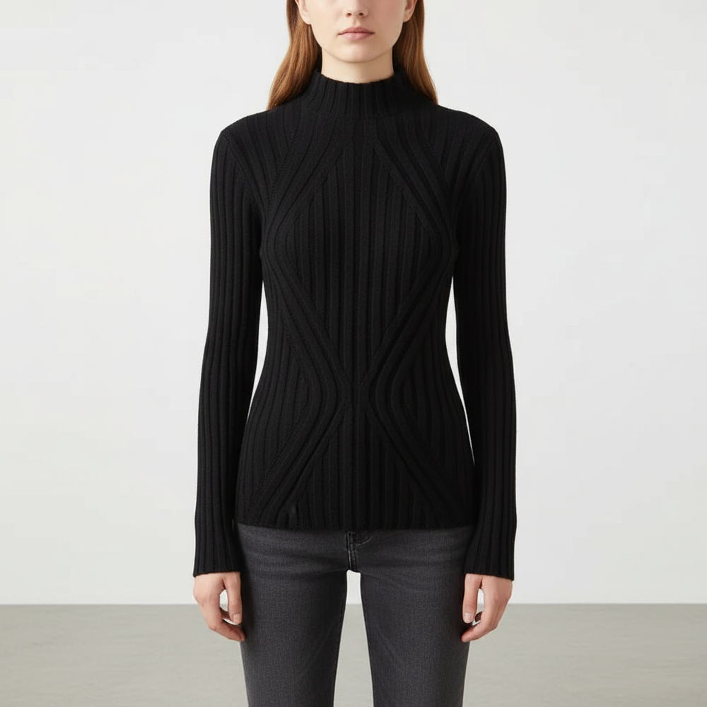 Long knitted jumper - Lilly