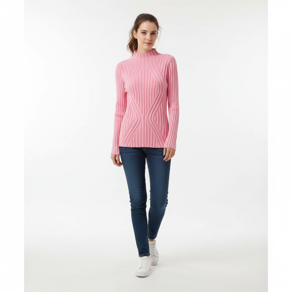 Long knitted jumper - Lilly