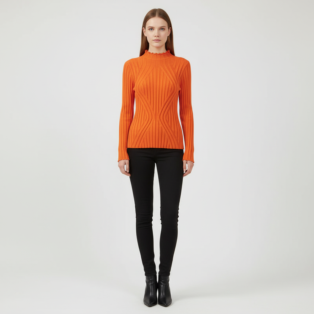 Long knitted jumper - Lilly