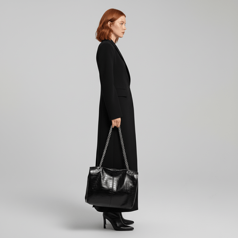 Long Fitted Coat - Colleen - 2