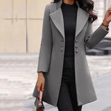 Long Tailored Coat - Leila - 3