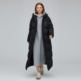 Long Padded Hooded Coat - Samantha - 5