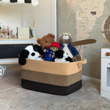Optimized Product Title: "Großer 55L Aufbewahrungskorb – Robuster und Vielseitiger Aufbewahrungskorb für Zuhause, Büro und mehr" 

This title includes relevant keywords and highlights the product's features and versatility, making it more appealing for Go