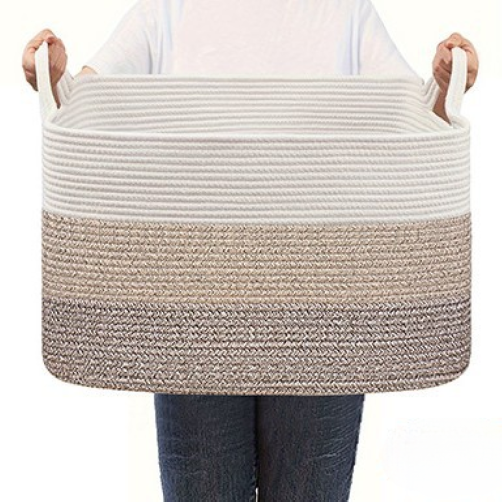 Optimized Product Title: "Großer 55L Aufbewahrungskorb – Robuster und Vielseitiger Aufbewahrungskorb für Zuhause, Büro und mehr" 

This title includes relevant keywords and highlights the product's features and versatility, making it more appealing for Go