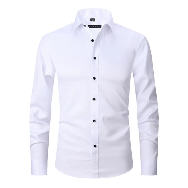 Noah Wrinkle-Free Elastic Men's Shirt